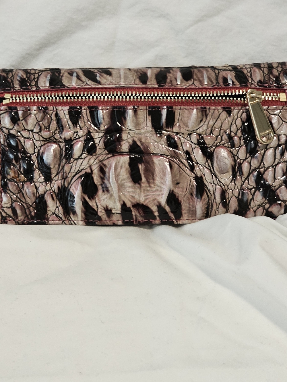 Brahmin Solid Ruby Prowl Duxbury and Ady Wallet - Picture 9 of 10